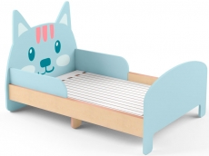 Ліжко дитяче розсувне IndigoWood Slide Cat pink